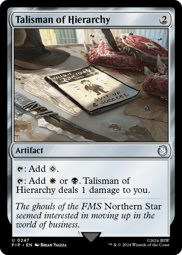 Talisman of Hierarchy [Fallout] | Gear Gaming Fayetteville