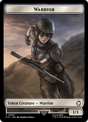 Soldier (0010) // Warrior Double-Sided Token [Fallout Tokens] | Gear Gaming Fayetteville