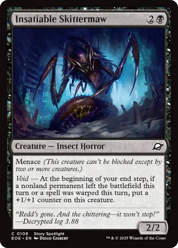 Insatiable Skittermaw [Edge of Eternities] | Gear Gaming Fayetteville