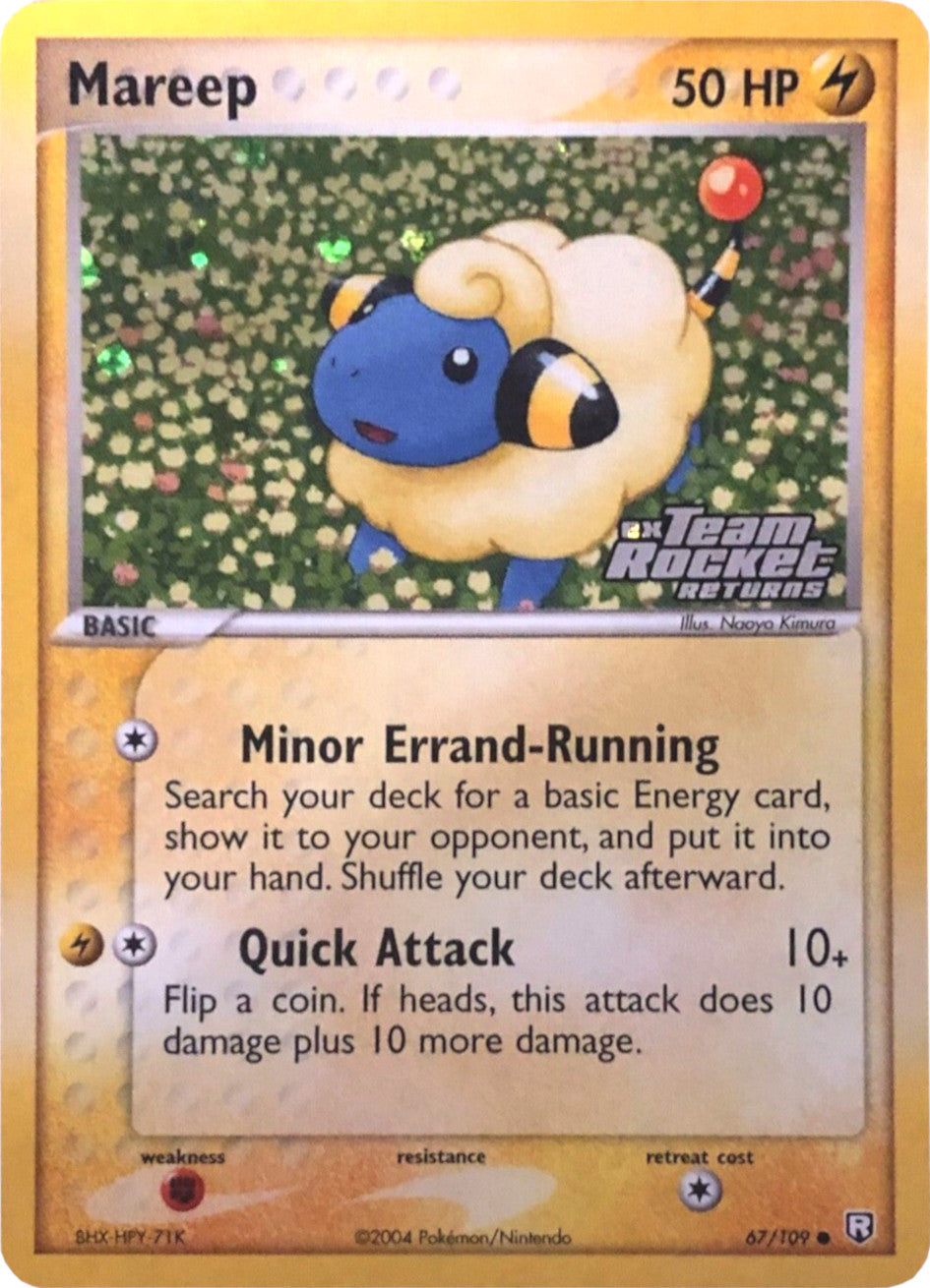Mareep (67/109) (Stamped) [EX: Team Rocket Returns] | Gear Gaming Fayetteville