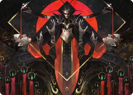 Gift of Fangs Art Card [Innistrad: Crimson Vow Art Series] | Gear Gaming Fayetteville