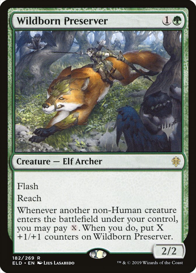 Wildborn Preserver (Promo Pack) [Throne of Eldraine Promos] | Gear Gaming Fayetteville