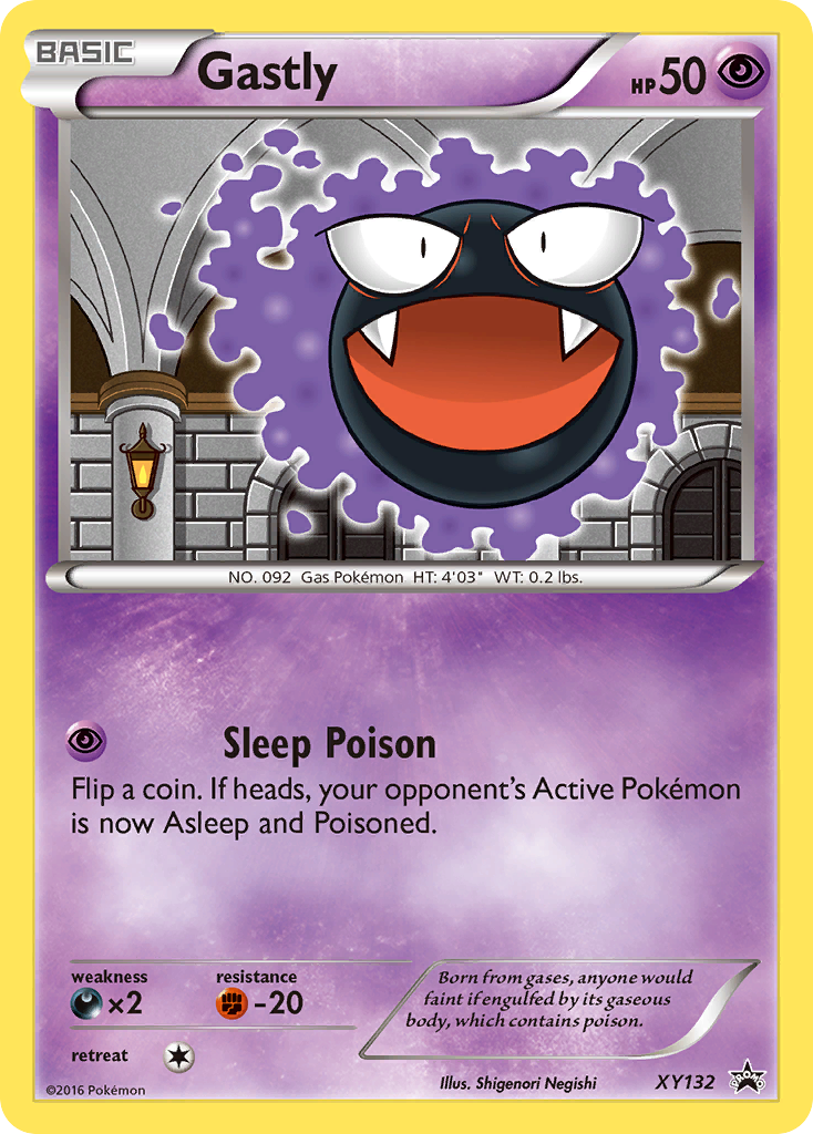 Gastly (XY132) [XY: Black Star Promos] | Gear Gaming Fayetteville