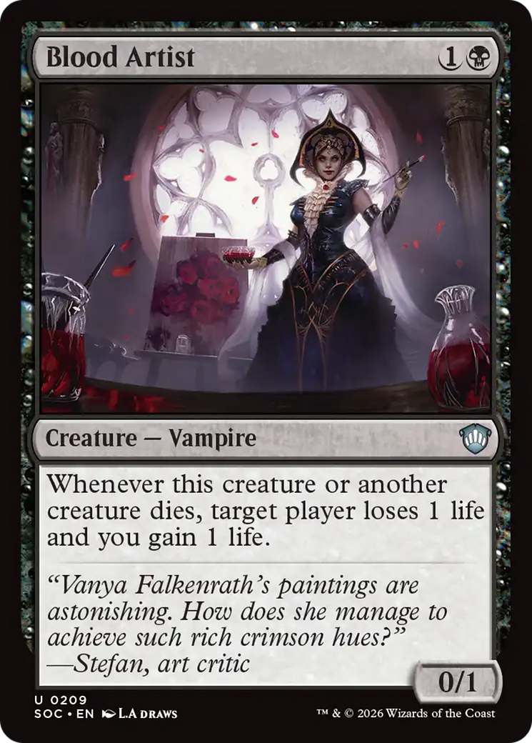 Blood Artist [Secrets of Strixhaven Commander] | Gear Gaming Fayetteville