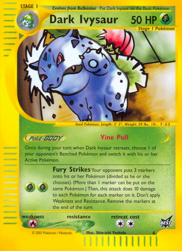 Dark Ivysaur (6) [Best of Promos] | Gear Gaming Fayetteville