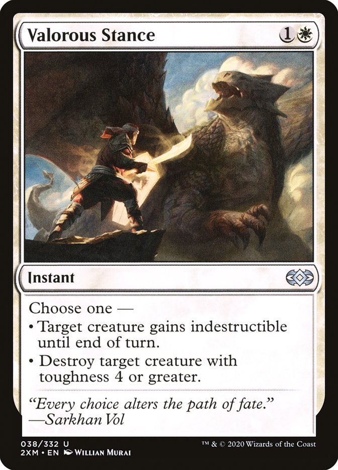Valorous Stance [Double Masters] | Gear Gaming Fayetteville