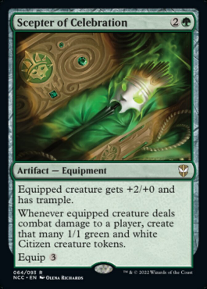 Scepter of Celebration [Streets of New Capenna Commander] | Gear Gaming Fayetteville