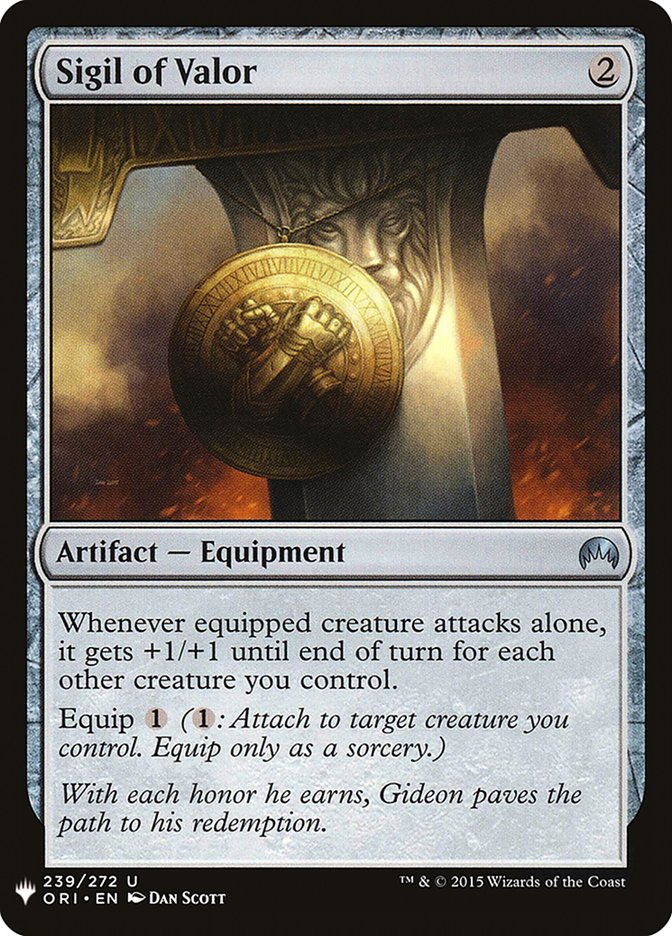 Sigil of Valor [Mystery Booster] | Gear Gaming Fayetteville