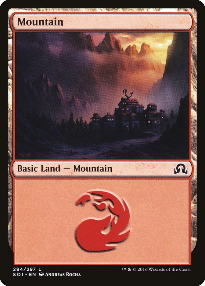 Mountain (294) [Shadows over Innistrad] | Gear Gaming Fayetteville