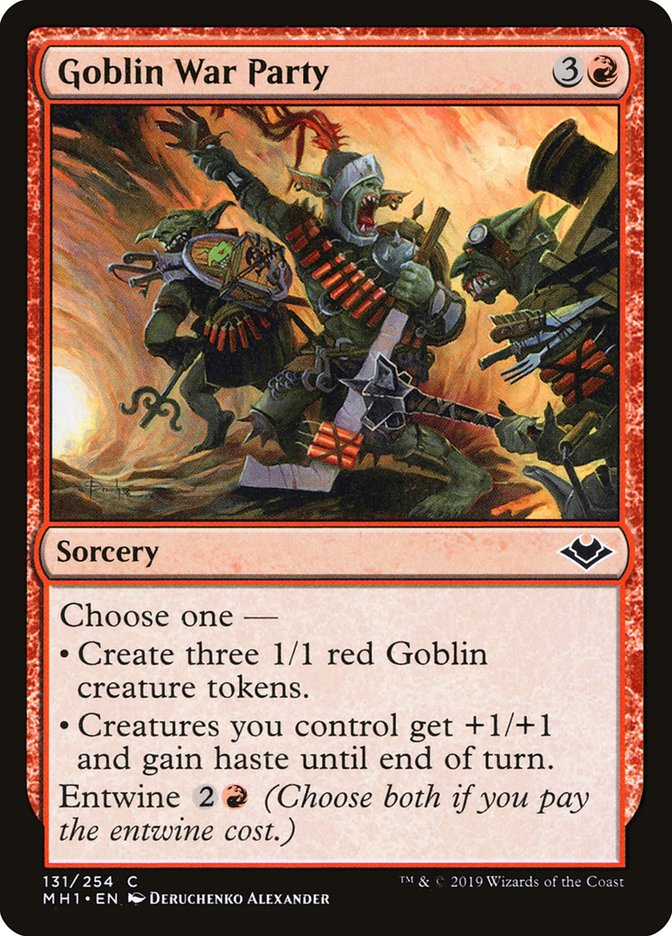 Goblin War Party [Modern Horizons] | Gear Gaming Fayetteville