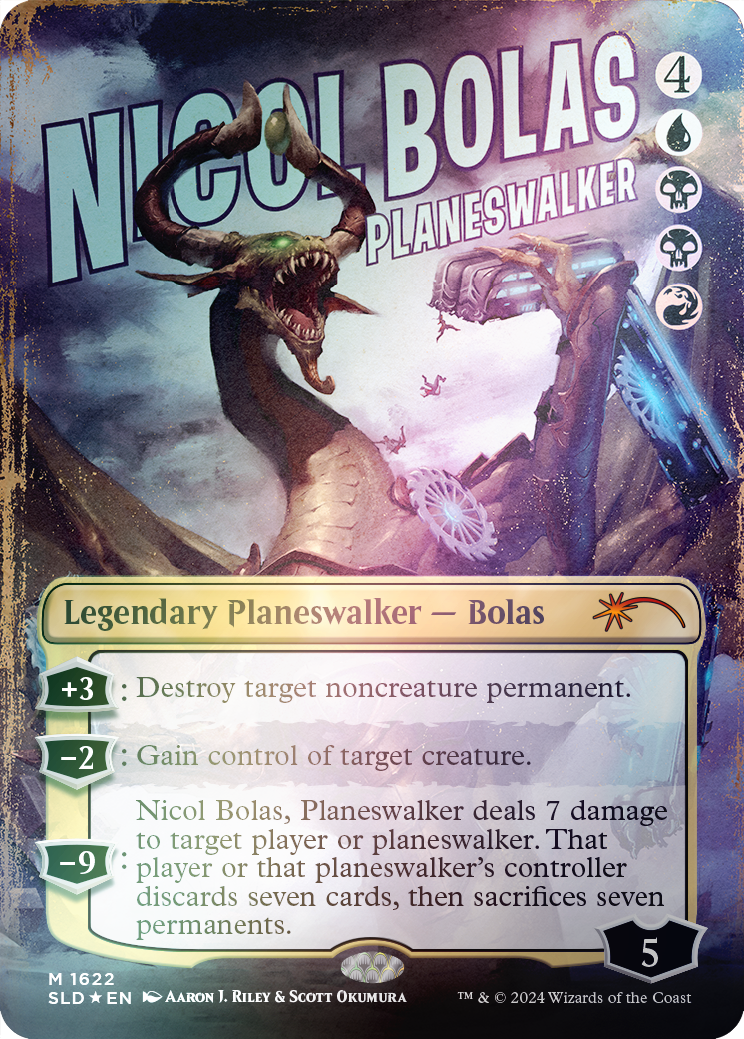 Nicol Bolas, Planeswalker (Rainbow Foil) [Secret Lair Drop Series] | Gear Gaming Fayetteville