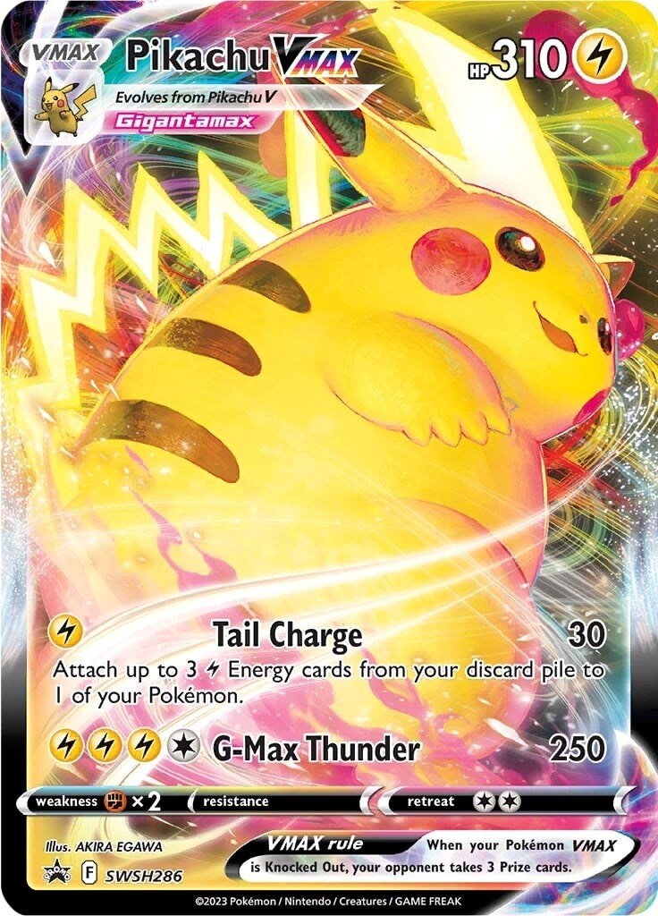 Pikachu VMAX (SWSH286) (Jumbo Card) [Sword & Shield: Black Star Promos] | Gear Gaming Fayetteville