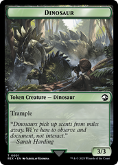 Map // Dinosaur (0001) Double-Sided Token [The Lost Caverns of Ixalan Tokens] | Gear Gaming Fayetteville