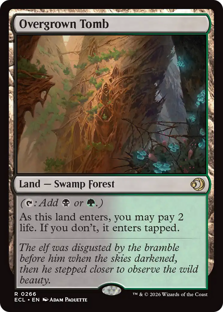 Overgrown Tomb [Lorwyn Eclipsed] | Gear Gaming Fayetteville