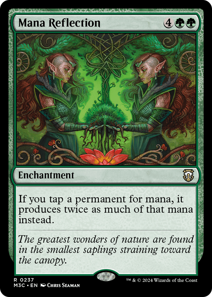 Mana Reflection (Ripple Foil) [Modern Horizons 3 Commander] | Gear Gaming Fayetteville