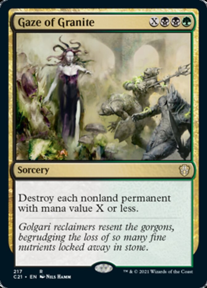 Gaze of Granite [Commander 2021] | Gear Gaming Fayetteville
