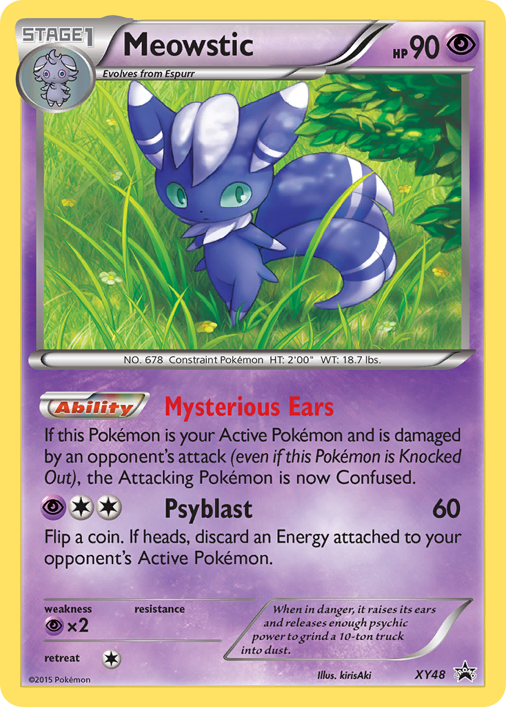 Meowstic (XY48) [XY: Black Star Promos] | Gear Gaming Fayetteville