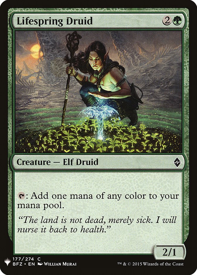Lifespring Druid [Mystery Booster] | Gear Gaming Fayetteville