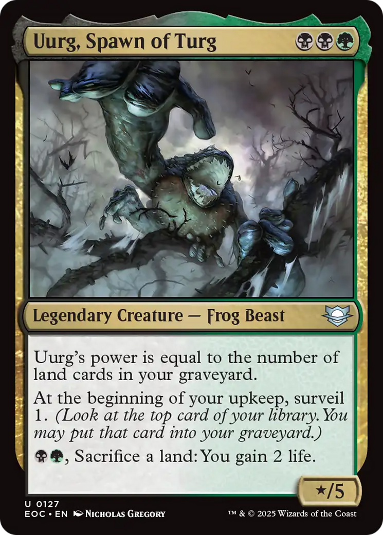 Uurg, Spawn of Turg [Edge of Eternities Commander] | Gear Gaming Fayetteville