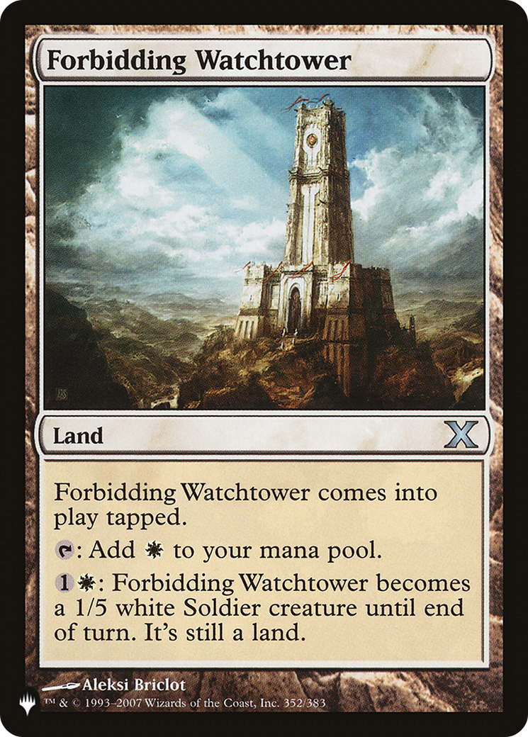 Forbidding Watchtower [The List] | Gear Gaming Fayetteville