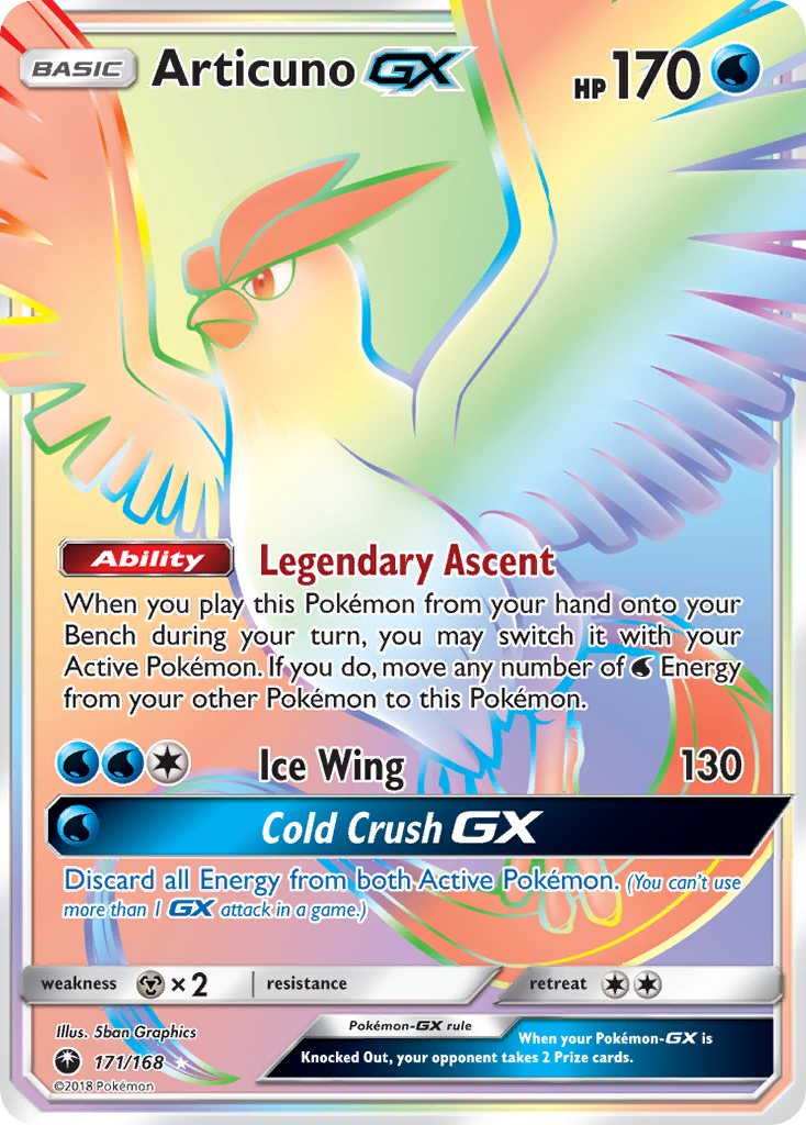 Articuno GX (171/168) [Sun & Moon: Celestial Storm] | Gear Gaming Fayetteville