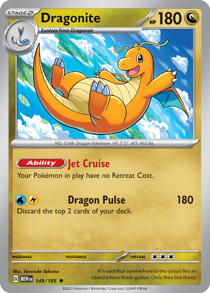 Dragonite (149/165) [Scarlet & Violet 151] | Gear Gaming Fayetteville