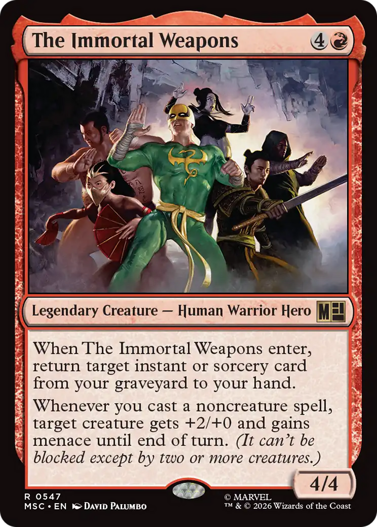 The Immortal Weapons [Marvel Super Heroes Commander] | Gear Gaming Fayetteville