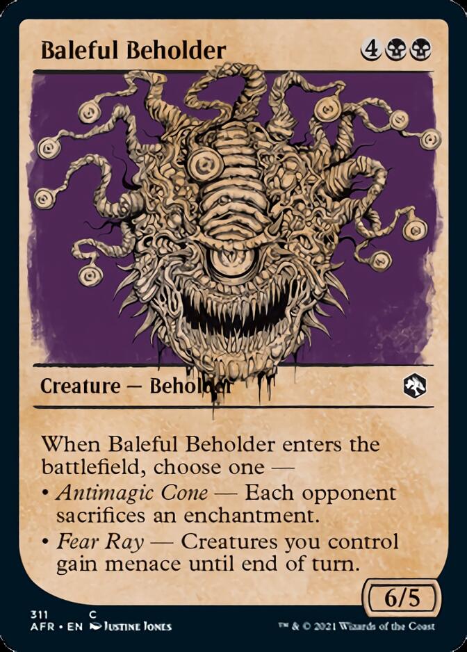Baleful Beholder (Showcase) [Dungeons & Dragons: Adventures in the Forgotten Realms] | Gear Gaming Fayetteville