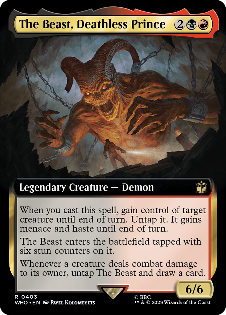 The Beast, Deathless Prince (Extended Art) [Doctor Who] | Gear Gaming Fayetteville