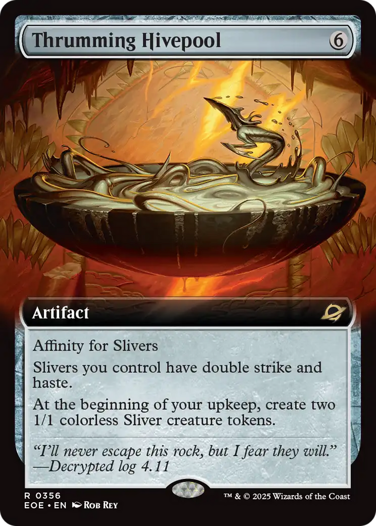 Thrumming Hivepool (Extended Art) [Edge of Eternities] | Gear Gaming Fayetteville