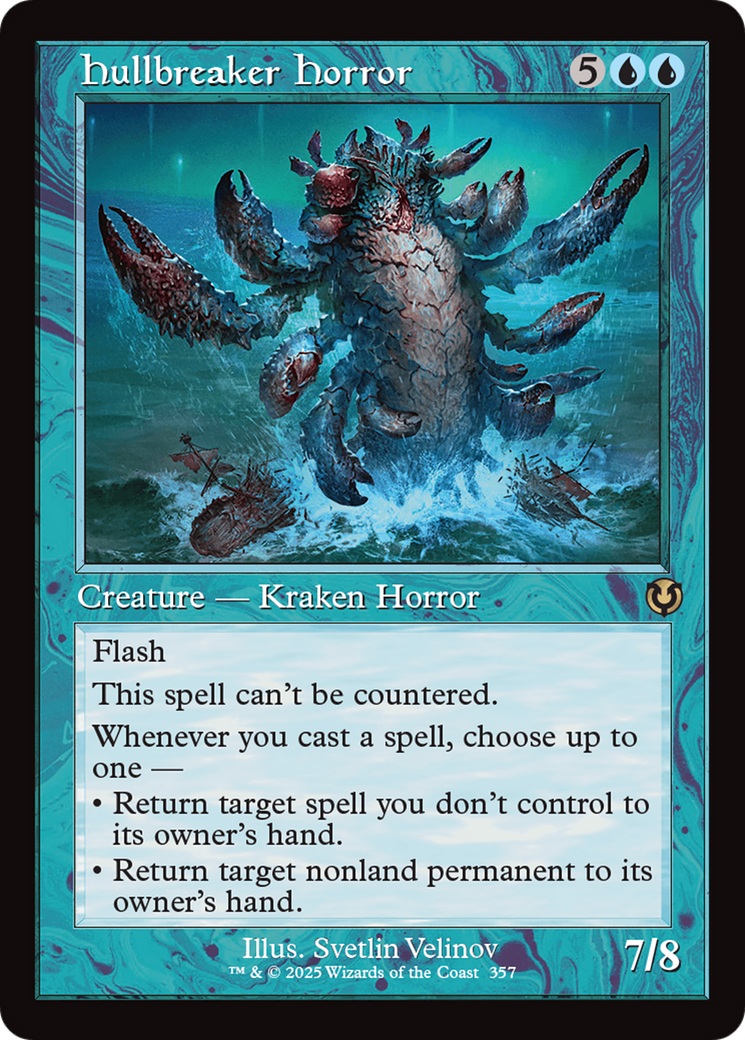 Hullbreaker Horror (Retro Frame) [Innistrad Remastered] | Gear Gaming Fayetteville