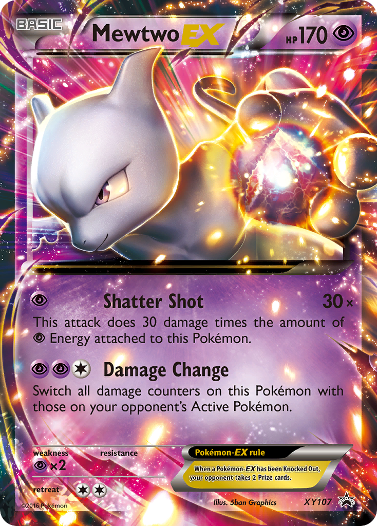 Mewtwo EX (XY107) [XY: Black Star Promos] | Gear Gaming Fayetteville