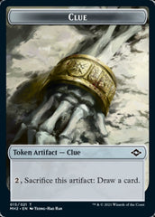 Clue (15) // Zombie Army Double-Sided Token [Modern Horizons 2 Tokens] | Gear Gaming Fayetteville