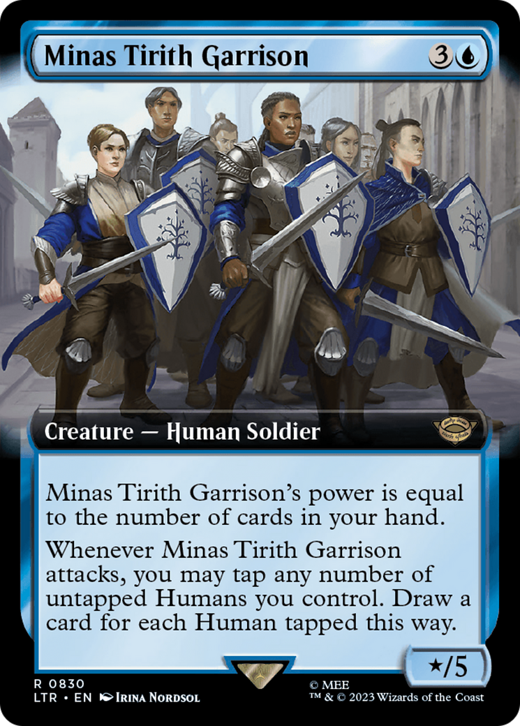 Minas Tirith Garrison (Extended Art) [The Lord of the Rings: Tales of Middle-Earth] | Gear Gaming Fayetteville