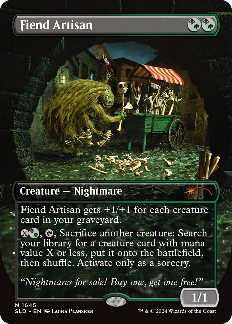 Fiend Artisan (Rainbow Foil) [Secret Lair Drop Series] | Gear Gaming Fayetteville