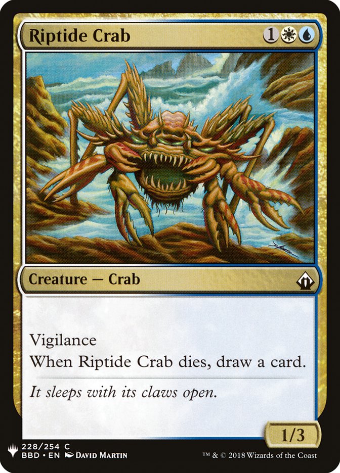 Riptide Crab [Mystery Booster] | Gear Gaming Fayetteville