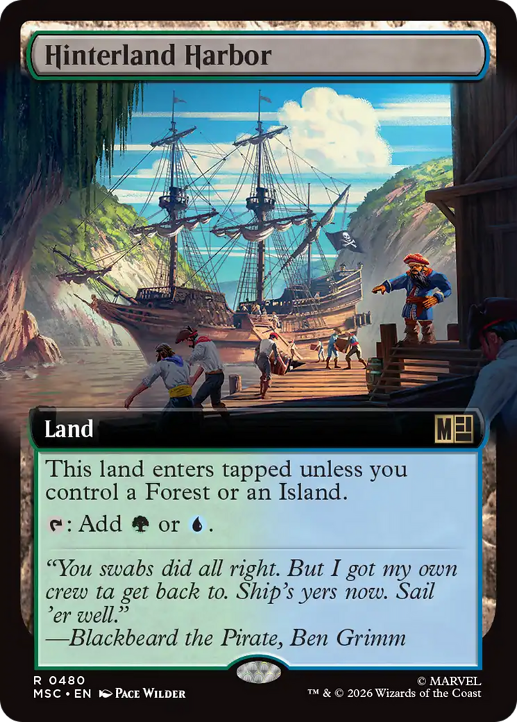 Hinterland Harbor (Extended Art) [Marvel Super Heroes Commander] | Gear Gaming Fayetteville
