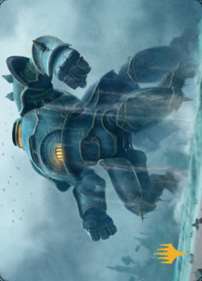 Depth Charge Colossus Art Card (Gold-Stamped Planeswalker Symbol) [The Brothers' War Art Series] | Gear Gaming Fayetteville
