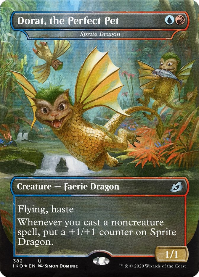 Sprite Dragon - Dorat, the Perfect Pet (Godzilla Series) [Ikoria: Lair of Behemoths] | Gear Gaming Fayetteville