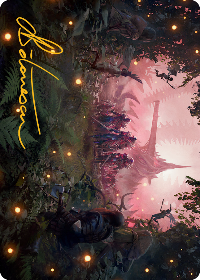 Invasion of Eldraine Art Card (Gold-Stamped Signature) [March of the Machine Art Series] | Gear Gaming Fayetteville