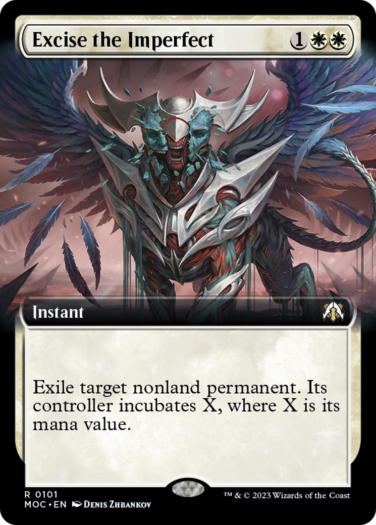 Excise the Imperfect (Extended Art) [March of the Machine Commander] | Gear Gaming Fayetteville
