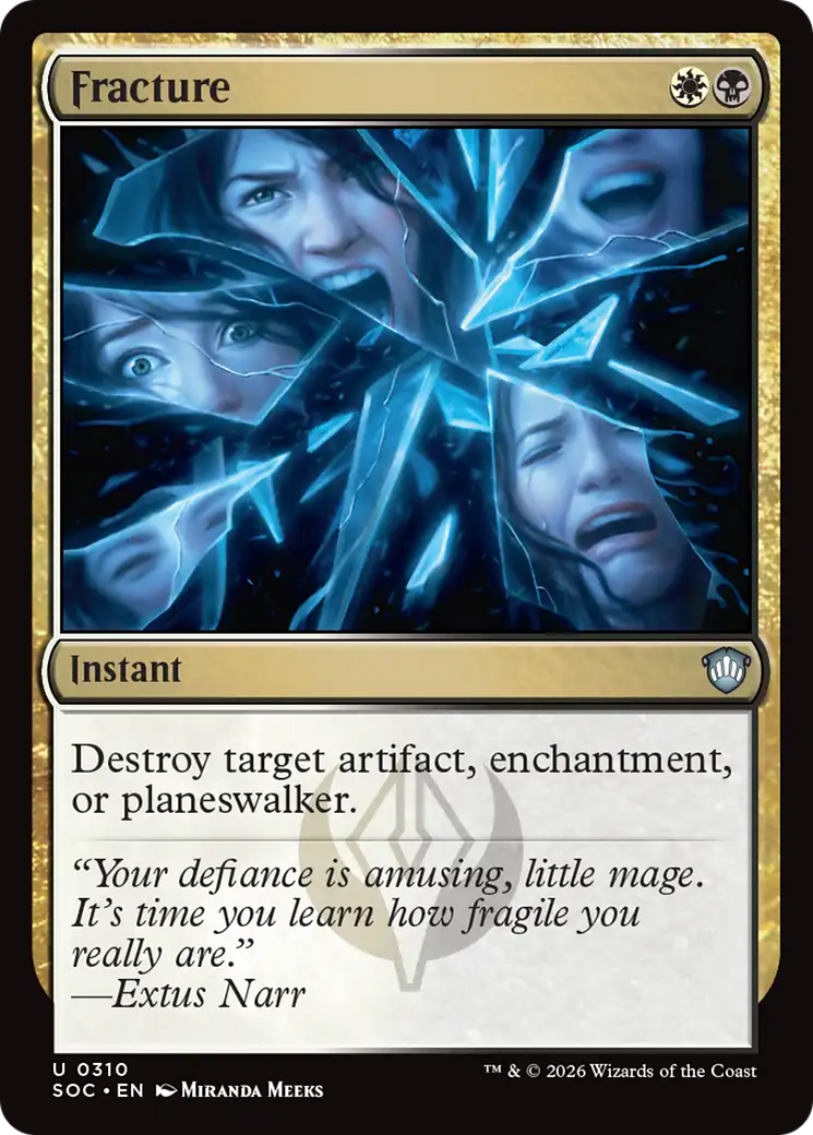 Fracture [Secrets of Strixhaven Commander] | Gear Gaming Fayetteville