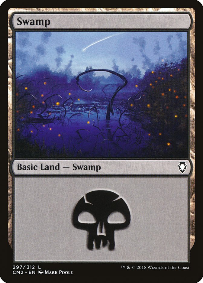 Swamp (297) [Commander Anthology Volume II] | Gear Gaming Fayetteville