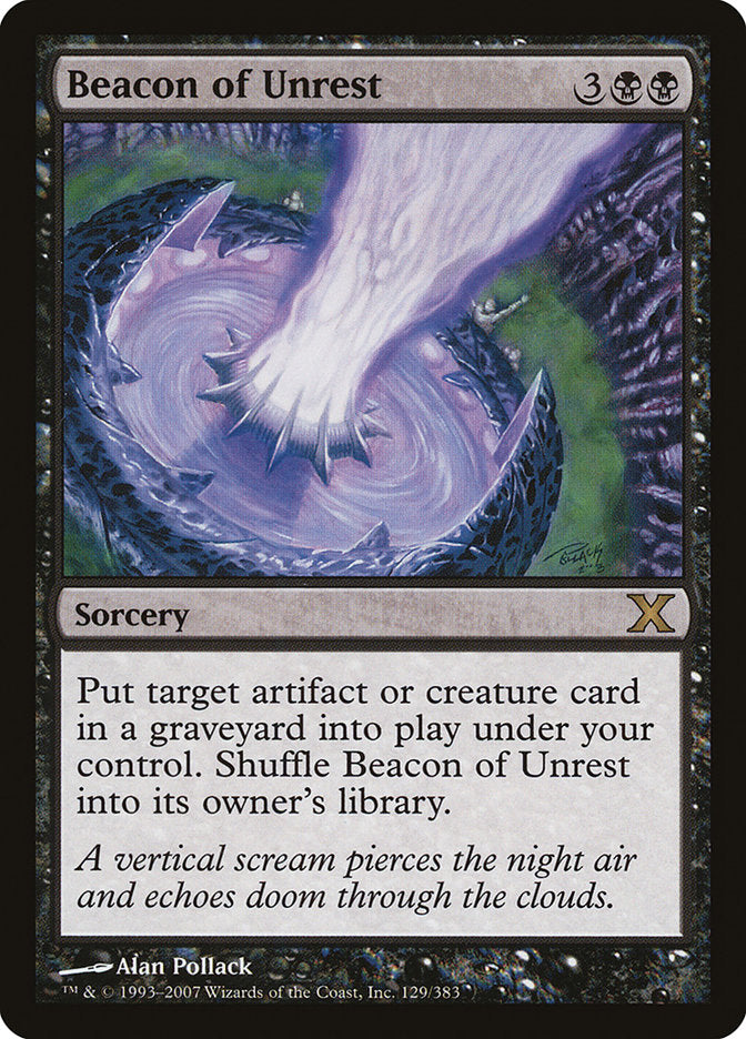Beacon of Unrest [Tenth Edition] | Gear Gaming Fayetteville
