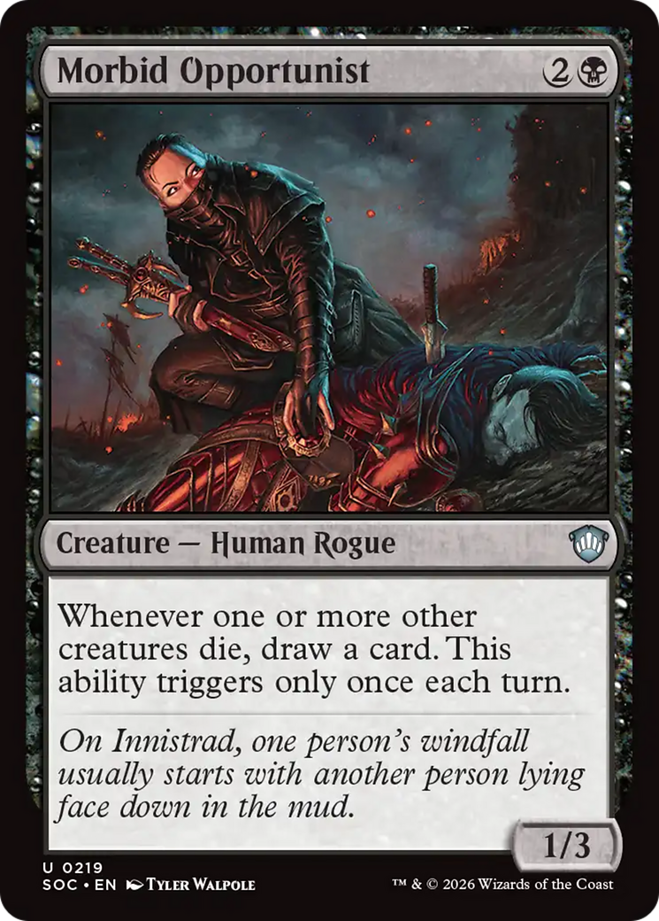 Morbid Opportunist [Secrets of Strixhaven Commander] | Gear Gaming Fayetteville