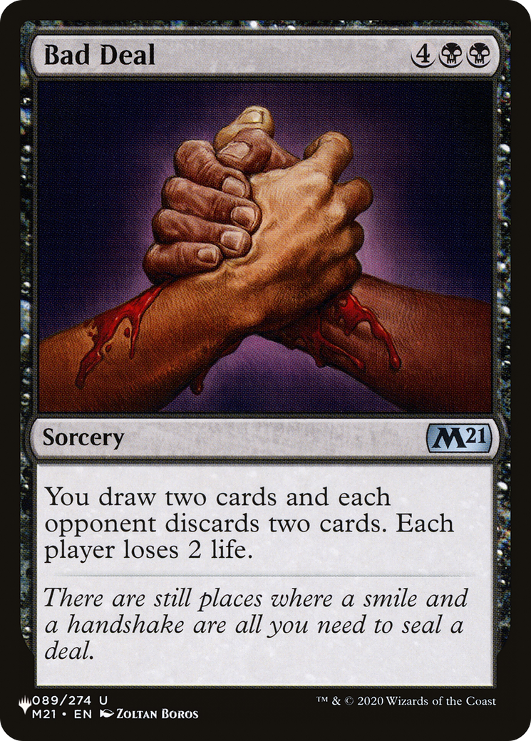 Bad Deal [The List Reprints] | Gear Gaming Fayetteville