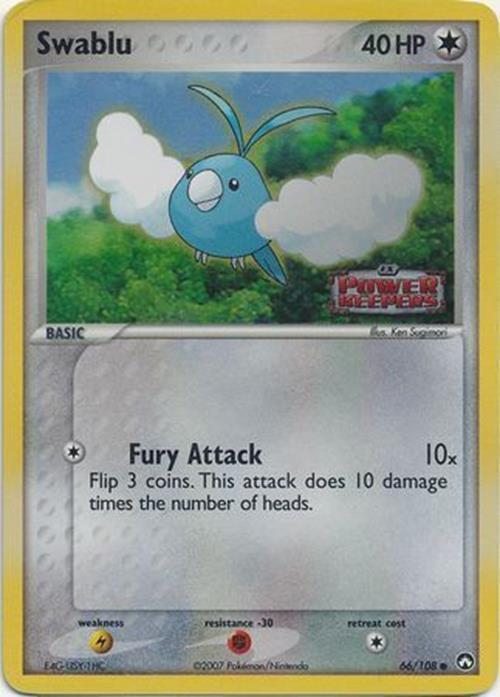 Swablu (66/108) (Stamped) [EX: Power Keepers] | Gear Gaming Fayetteville