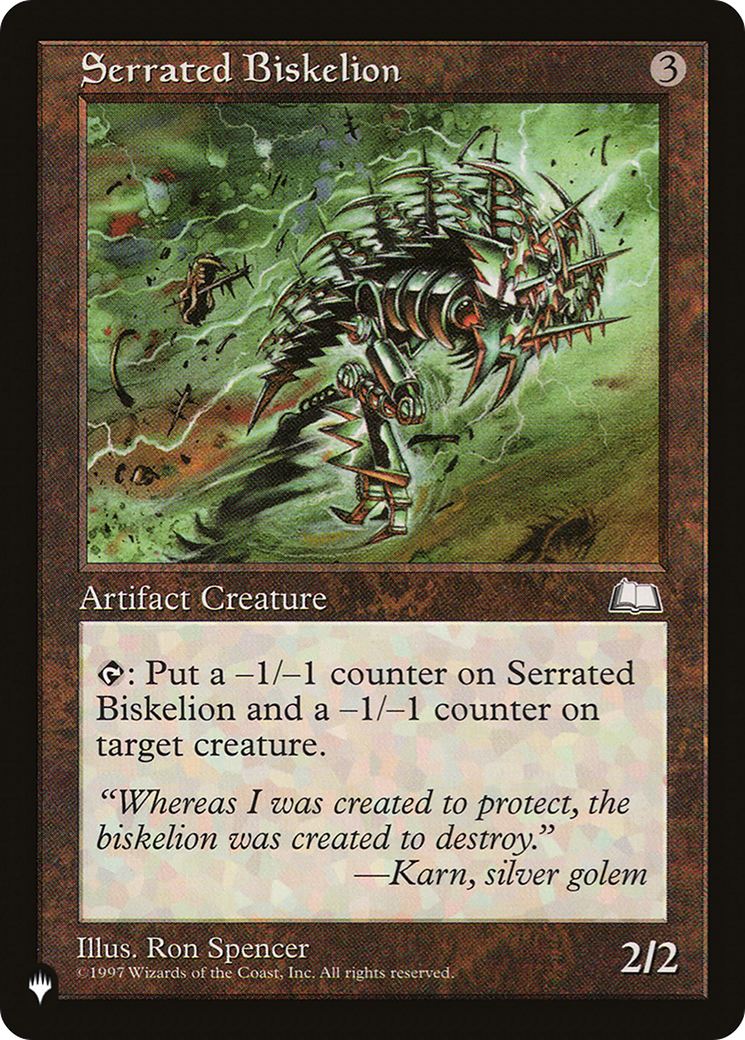 Serrated Biskelion [The List] | Gear Gaming Fayetteville