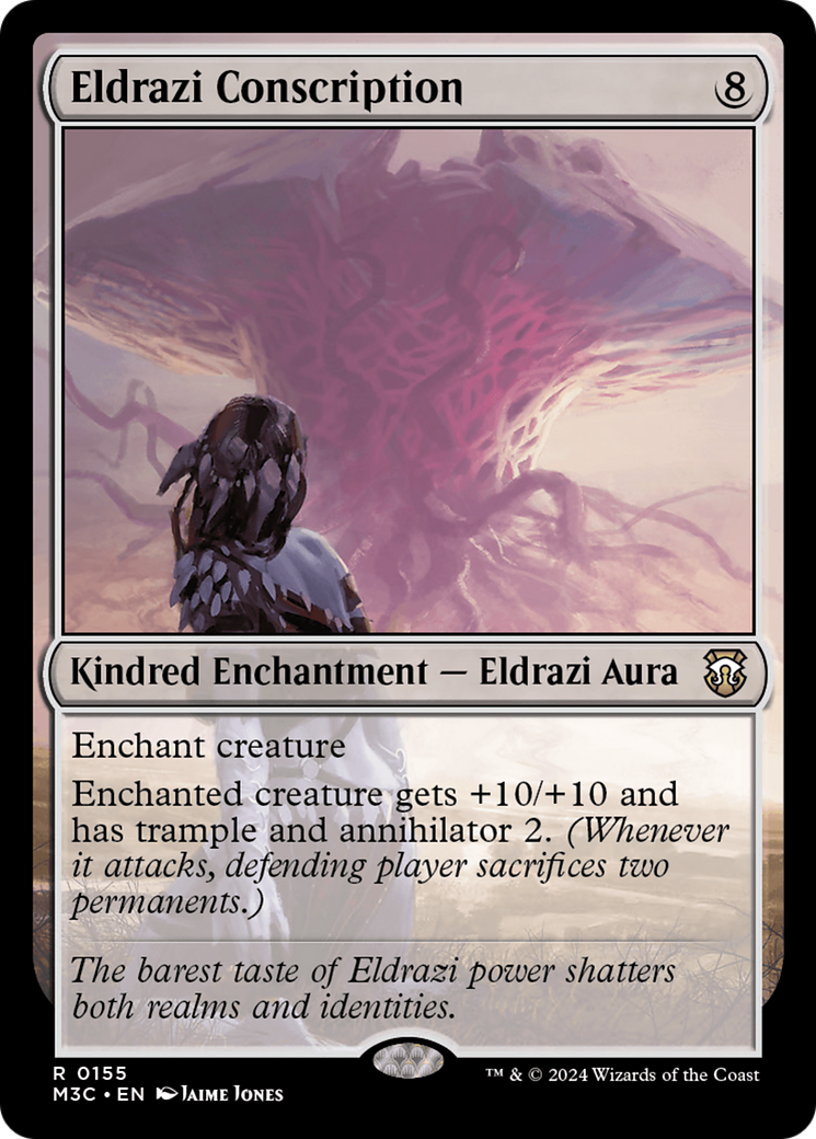 Eldrazi Conscription (Ripple Foil) [Modern Horizons 3 Commander] | Gear Gaming Fayetteville