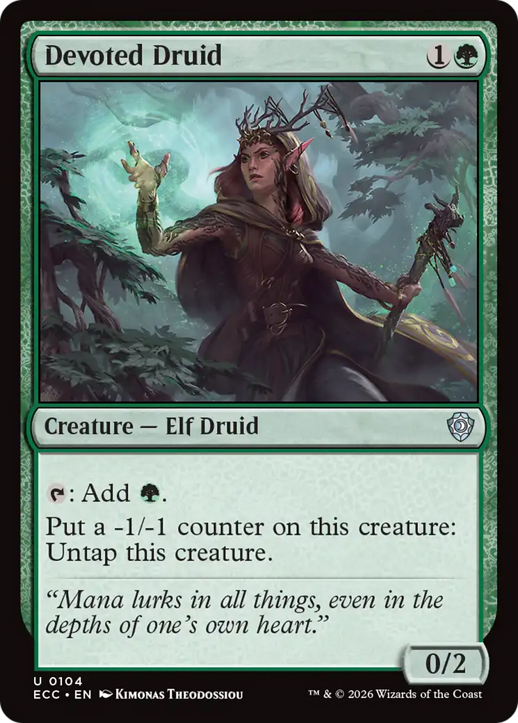 Devoted Druid [Lorwyn Eclipsed Commander] | Gear Gaming Fayetteville